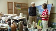 Landpartie – Heike Götz im Atelier des Malers Klaus Fußmann in Gelting.