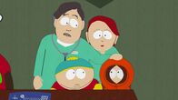 South Park – L-R: Dr. Doctor, Eric, Nurse Goodly, Kenny