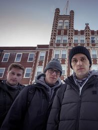 Paranormal Roadtrip – Alex Schroeder, Tanner Wiseman, Dakota Laden and Chelsea Laden at Waverly Hils Sanatorium, as seen on Travel Channel's Destination Fear.