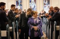 Rabiye Kurnaz gegen George W. Bush – Bernhard Docke (Alexander Scheer) und Rabiye Kurnaz (Meltem Kaptan) nach Rabiyes Rede vor den Familien der Guantanamo-Gefangenen in Washington