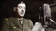Tag der Entscheidung – Charles de Gaulle am 18. Juni 1940 in den BBC-Studios in London bei den Aufnahmen zu seiner Rede.