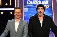 Quizduell-Olymp – Die Kandidaten des Teams "Bühne": Michael Kessler (l.) und Torsten Sträter (r), beide Comedians.