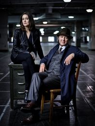 The Blacklist – Raymond "Red" Reddington (James Spader) und Elizabeth "Liz" Keen (Megan Boone)