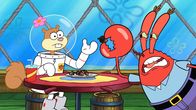 SpongeBob Schwammkopf – v.li.: Sandy, Mr. Krabs