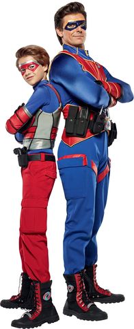 Henry Danger – Henry (Jace Norman) and Captain Man /Ray (Cooper Barnes)
