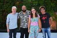 Der ZDF Comedy Sommer – Auftretende Künstler von links: Michael Mittermeier, Passun Azhand, Helene Bockhorst und Atze Schröder.