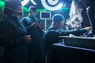 The Good Doctor – (v.li.) Antonia Thomas (Dr. Claire Brown), Hill Harper (Dr. Marcus Andrews), Freddie Highmore (Dr. Shaun Murphy).