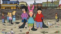 Bob's Burgers – Vorne, l-r: Tina, Louise, Gene