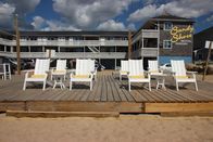 Hotel Impossible – New patio furniture from Seaside Casual Patio Furniture outside the Sandy Shore Motel in Westerly, RI