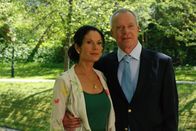 Sturm der Liebe – Doris (Simone Ritscher, l.); Werner (Dirk Galuba, r.)