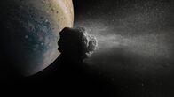 Die Planeten – Der Komet "Shoemaker-Levy 9" wurde von der großen Masse des Jupiters angezogen und auf einen Kollisionskurs gelenkt. Der Komet wurde auseinandergerissen, bevor seine Einzelstücke in den riesigen Gasplaneten eintauchten.