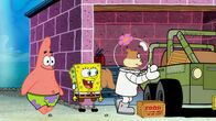SpongeBob Schwammkopf – L-R: Patrick, SpongeBob, Sandy