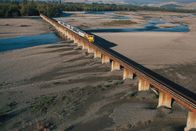 SRF DOK: Mit dem Zug durch ... – Eines der letzten Hindernisse auf dem Weg nach Christchurch: der Waiau Uwha River