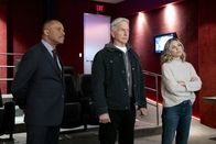 Navy CIS – v.l.n.r.) Leon Vance (Rocky Carroll); Leroy Jethro Gibbs (Mark Harmon); Jack Sloane (Maria Bello)