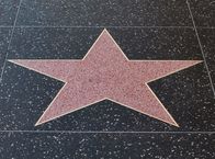 Showtime - Neues aus der Welt der Stars – Empty hollywood star on the sidewalk of Hollywood boulevard California