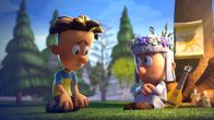 Big Nate – v.li.: Nate, Leah