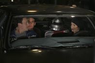 How I Met Your Mother – Haben einen gemeinen Plan: Ted (Josh Radnor, M.), Marshall (Jason Segel, l.) und Lily (Alyson Hannigan, r.) ...