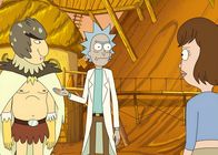 Rick and Morty – v.li.: Birdperson, Rick, Memory Tammy Guterman