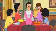 Bob's Burgers – L-R: Gene, Linda, Bob, Louise (vorne), Gayle, Tina