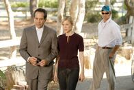 Monk – (v.li.) Tony Shalhoub (Adrian Monk), Traylor Howard (Natalie Teeger), Steve Zahn (Jack Monk, Jr.).