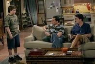 Two and a Half Men – Angus T. Jones, Jon Cryer,