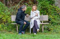Sturm der Liebe – Christoph (Dieter Bach, l.) richtet einen emotionalen Appell an Alexandra (Daniela Kiefer, r.), der sie nicht kalt lässt.