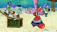 SpongeBob Schwammkopf – L-R: Squidward, Mr. Krabs