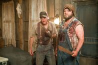 Tucker and Dale vs. Evil – Tyler Labine (r) and Alan Tudyk (l)