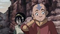 Avatar - Herr der Elemente – L-R: Toph Beifong, Aang