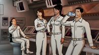 Archer – v.r.n.l.) Sterling Archer; Lana Kane