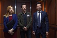 Salvation – (v.l.n.r.) Grace Barrows (Jennifer Finnigan); Darius Tanz (Santiago Cabrera); Harris Edwards (Ian Anthony Dale)