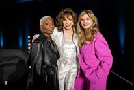 Germany's next Topmodel - by Heidi Klum – (v.l.n.r.) Nikeata Thompson; Joan Collins; Heidi Klum