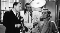 Schock – L-R: Prof. Bernard Quatermass (Brian Donlevy), Dr. Gordon Briscoe (David King-Wood), Victor Carroon (Richard Wordsworth)