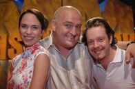 Mensch Markus – V.l.n.r.: Ingrid Einfeldt, Markus Maria Profitlich und Roland Riebeling
