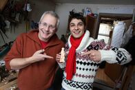 Checker Can – Checker Can (rechts) mit Krippenbauer Tobias Haseidl