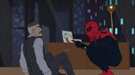Spider-Man – L-R: John Jonah Jameson, Spider-Man