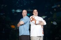 Die Aquarium-Profis – Brett Raymer and Wayde KingBrett Raymer and Wayde King cast members of the show Tanked on Animal Planet.