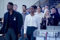 Quantico – (v.li.) Blair Underwood (Owen Hall), Aaron Diaz (Leon Velez), Tracy Ifeachor (Lydia Bates), Pearl Thusi (Dayana Mampasi), Helene Yorke (Leigh).
