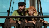 Pippi Langstrumpf – Endlich wieder zusammen: Pippi Langstrumpf (Inger Nilsson) und ihr Vater (Beppe Wolgers).