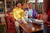 The Goldbergs – L-R: Dave Kim (Kenny Ridwan), Adam Goldberg (Sean Giambrone)