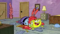 SpongeBob Schwammkopf – L-R: Mr. Krabs, SpongeBob