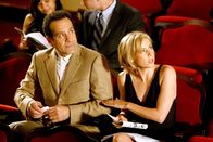 Monk – L-R: Adrian Monk (Tony Shalhoub), Natalie Teeger (Traylor Howard)
