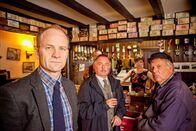 Inspector Barnaby – L-R: David Orchard (Adrian Rawlins), Bernard (Ron Cook), Nikki (Kacey Ainsworth), Frank Bertram (Edward Clayton).