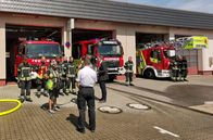 Lebensretter – Die Feuer- und Rettungswache Chemnitz 2 hat Ende Mai einen neues Hilfeleistungslöschfahrzeug (LKW Mitte) bekommen.