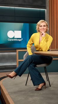 Caren Miosga – Caren Miosga Caren Miosga startet mit ihrer politischen Gesprächssendung im neuen Design.