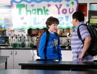 Modern Family – L-R: Luke Dunphy (Nolan Gould), Manny Delgado (Rico Rodriguez)