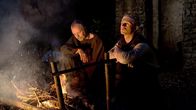 Lost Viking – L-R: The Hermit (Ioan Hefin), Vitharr (Dean Ridge)