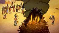 Yakari – "Yakari", "Die sieben Feuer." Das Rennen der Sieben Feuer steht kurz bevor. Dabei treten die besten Jäger des Stammes an, um ihren Mut und ihre Ausdauer zu beweisen. Dieses Jahr dürfen zum ersten Mal Yakari und seine Freunde daran teilnehmen, um sich mit den erfahrenen Jägern zu messen. Kleiner Dachs ist sich sicher, mit seinem heißblütigen Pony ?Feuerhuf? zu gewinnen. Doch schon beim Startschuss bleibt das störrische Tier einfach stehen. Während die anderen Indianer an ihm vorbeiziehen, fällt Yakari sofort zurück und macht sich Sorgen, den Anschluss zu verlieren. Aber Kleiner Donner will sich seine Kräfte nur aufsparen. Denn wie heißt es so schön: die Letzten werden die Ersten sein!