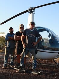 Outback Opal Hunters - Edelsteinjagd in Australien – L-R: Stoney Cain, Greg Geran und Col Duff.