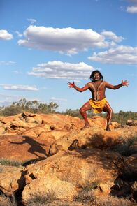 Atlas – Turtle, male lead performer - Descendance Aboriginal Dance Group. Alice Springs.